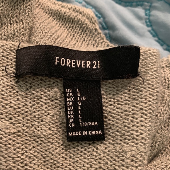 Long Sleeve Light Olive Green Sweater - Picture 3 of 3